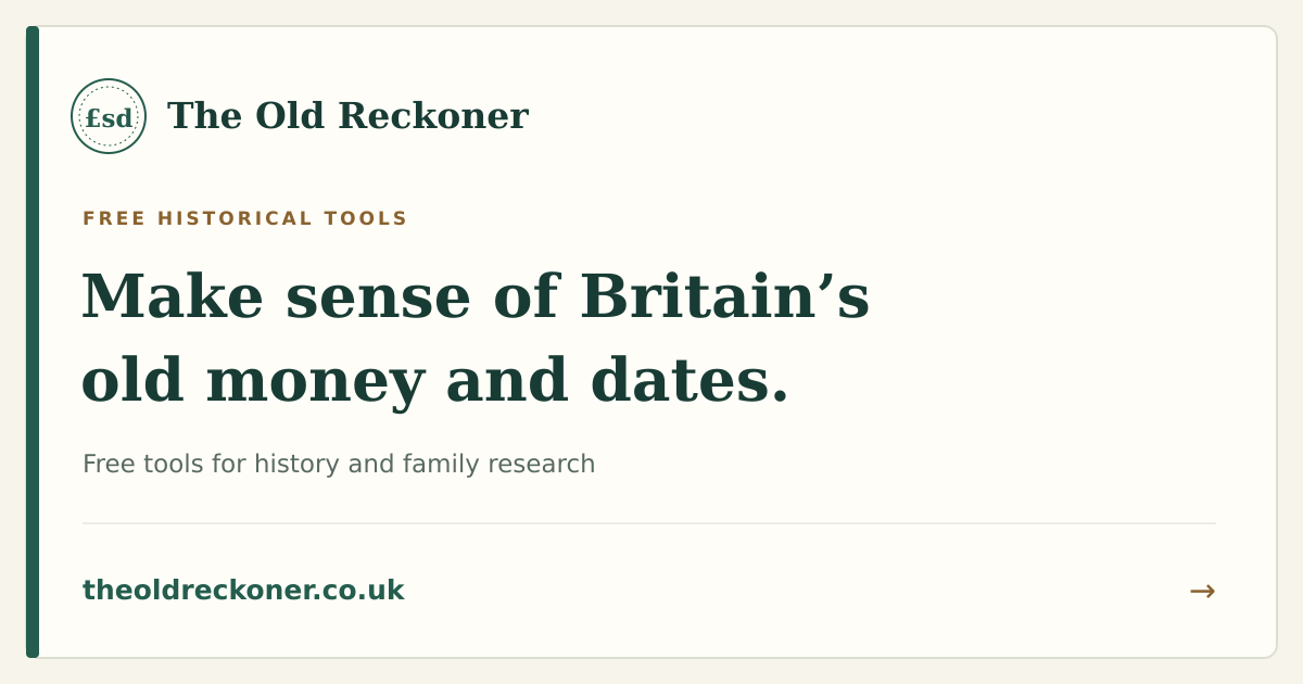 Old British Coins and Their Values (Farthing to Guinea) | The Old Reckoner